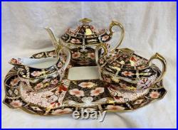 Royal Crown Derby Imari porcelaine tea set