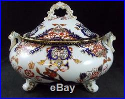 Royal Crown Derby KING Round Covered Vegetable Current Backstamp GREAT CONDITION