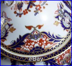 Royal Crown Derby KING Round Covered Vegetable Current Backstamp GREAT CONDITION