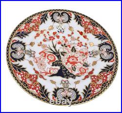 Royal Crown Derby KINGS (MODERN BCKSTMP) Dinner Plate MINT Gold Accent Imari