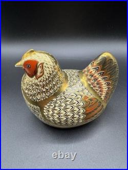 Royal Crown Derby Kangaroo & Joey Platypus Farmyard Hen Paperweights