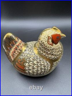 Royal Crown Derby Kangaroo & Joey Platypus Farmyard Hen Paperweights