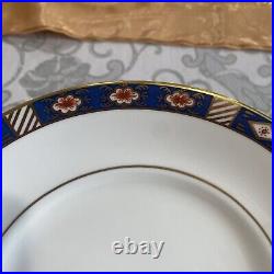 Royal Crown Derby Kedleston A1315 Eared Cake / Bread Plate 25 cm Wide RARE