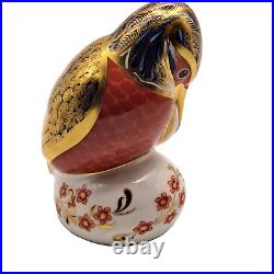 Royal Crown Derby Kingfisher Paperweight/figurine 4.75