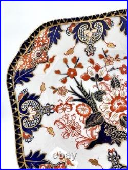 Royal Crown Derby Kings (Old Backstamp) Square Tray/Serving Dish, 9