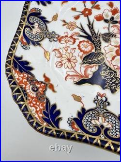 Royal Crown Derby Kings (Old Backstamp) Square Tray/Serving Dish, 9
