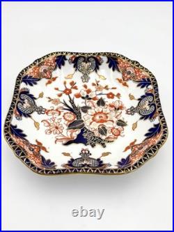 Royal Crown Derby Kings (Old Backstamp) Square Tray/Serving Dish, 9