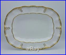 Royal Crown Derby LOMBARDY 15 Oval Serving Platter Near Perfect