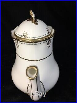 Royal Crown Derby'LOMBARDY' 4 cup COFFEE POT 2nd Quality