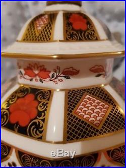 Royal Crown Derby Lamp Old Imari 1128 Lx1