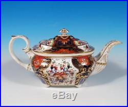 Royal Crown Derby Late Georgian Era Antique Red Mark c. 1820 Imari Design Teapot
