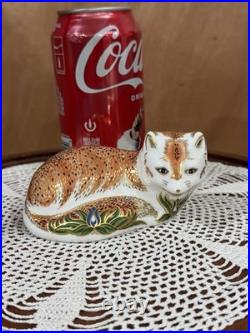 Royal Crown Derby Leicester Fox Imari Paperweight Collection In Box Limited Ed