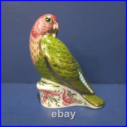 Royal Crown Derby Limited Edition 286/500 Parrot Figurines Birds