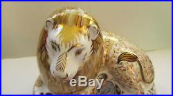 Royal Crown Derby Lion Paperweight