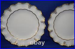 Royal Crown Derby Lombardy (2) Dinner Plates, 10 1/8 (B6)