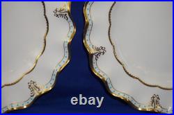 Royal Crown Derby Lombardy (2) Dinner Plates, 10 1/8 (B6)