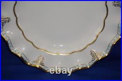 Royal Crown Derby Lombardy (2) Dinner Plates, 10 1/8 (B6)