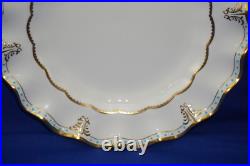 Royal Crown Derby Lombardy (2) Dinner Plates, 10 1/8 (B6)