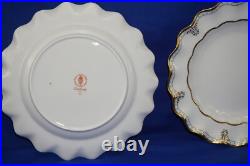 Royal Crown Derby Lombardy (2) Dinner Plates, 10 1/8 (B6)