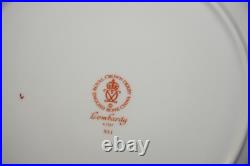 Royal Crown Derby Lombardy (2) Dinner Plates, 10 1/8 (B6)