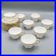 Royal-Crown-Derby-Lombardy-8-Footed-Cup-and-9-Saucers-FREE-USA-SHIPPING-01-hlk