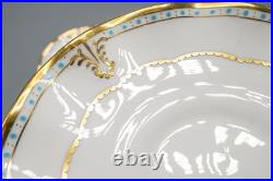 Royal Crown Derby Lombardy 8 Footed Cup and 9 Saucers FREE USA SHIPPING Royal Crown Derby Lombardy 8 Footed Cup and 9 Saucers FREE USA SHIPPING