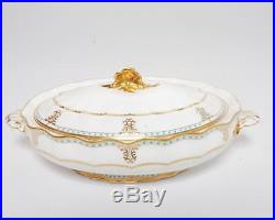 Royal Crown Derby Lombardy Covered Vegetable Dish
