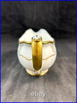 Royal Crown Derby Lombardy Group of Oval Vegetable Bowl and Gravy Boat