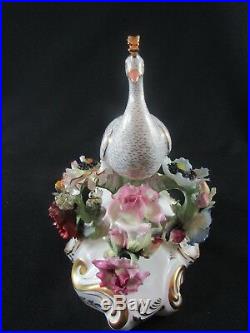 Royal Crown Derby Low Peacock Figure #F312 c. 1935