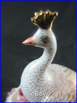 Royal Crown Derby Low Peacock Figure #F312 c. 1935