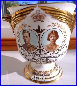 Royal Crown Derby Ltd Edition 1939 Eagle Handld Cup/vase King Geo VI Visit To Us