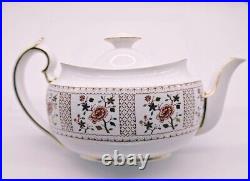 Royal Crown Derby Lucienne Teapot Creamer Sugar Pot Set