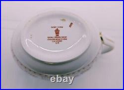 Royal Crown Derby Lucienne Teapot Creamer Sugar Pot Set