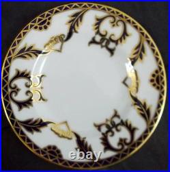 Royal Crown Derby MAJESTY 5 Piece Place Setting with Footed Cup A1292 GORGEOUS