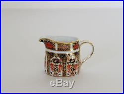Royal Crown Derby MINIATURE TEA SET Old Imari 1128 Tray Teapot Doll House