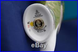 Royal Crown Derby Majestic Lovebirds Pair L/e 500 Paperweights New / Boxed