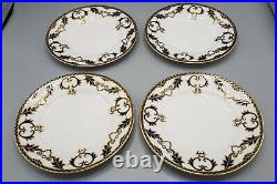 Royal Crown Derby Majesty Salad Plates Set of 12- 8 5/8 FREE USA SHIPPING