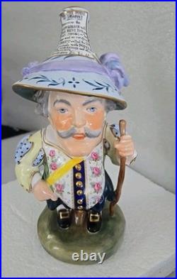 Royal Crown Derby Mansion House Dwarf Figurine Samson & Hancock Hallmark Signed