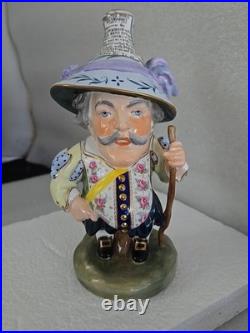 Royal Crown Derby Mansion House Dwarf Figurine Samson & Hancock Hallmark Signed