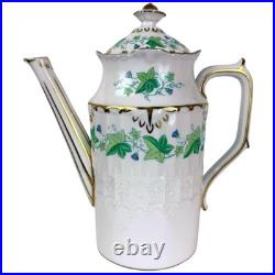 Royal Crown Derby Medford Burford Coffee Pot 1967 Ivy Bone China England