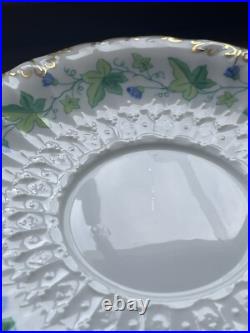 Royal Crown Derby Medway (Buford) China Set Of 4 Cream Soups And Plates England