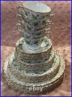 Royal Crown Derby Medway (Buford) -Serving For 6-Dinner Set (30 Pieces) MINT