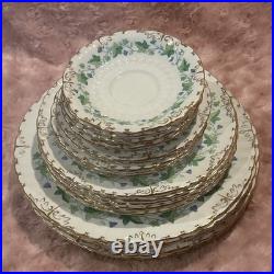 Royal Crown Derby Medway (Buford) Set Of 24 Plates (Various Sizes) MINT