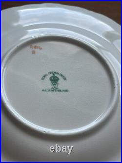 Royal Crown Derby Medway Ivy Maple China 4 Bread Plates 6 1/4 England