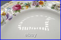 Royal Crown Derby Melody Gadoon Scalloped Salad Plates 8 1/4 Set of 11