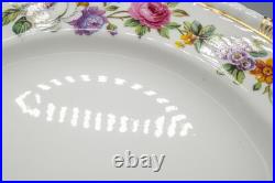 Royal Crown Derby Melody Gadoon Scalloped Salad Plates 8 1/4 Set of 11