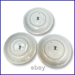 Royal Crown Derby Mikado Lot 4 Creamer 1963 & 3 Cups Saucer 1920s Vintage