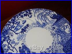 Royal Crown Derby Mikado Pattern Set of 8 Dinner Plates 1951-54