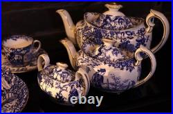 Royal Crown Derby Mikado Tea Service Set, 13 piece set