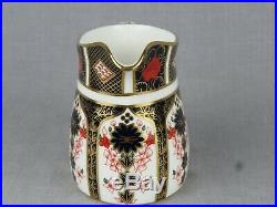 Royal Crown Derby Milk Jug And Sugar Bowl Old Imari Pattern 1128